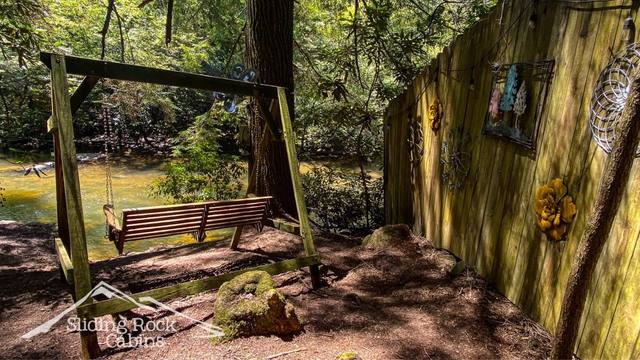 Riverside swing